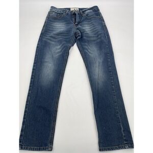 Smith &‎ Mills Denim Jeans Size 29x30 Stretch Blue Wash Straight Leg